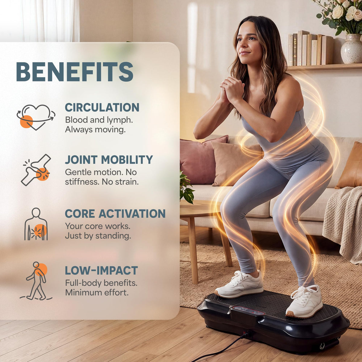 Vibration Plate Exercise Machine Q2709