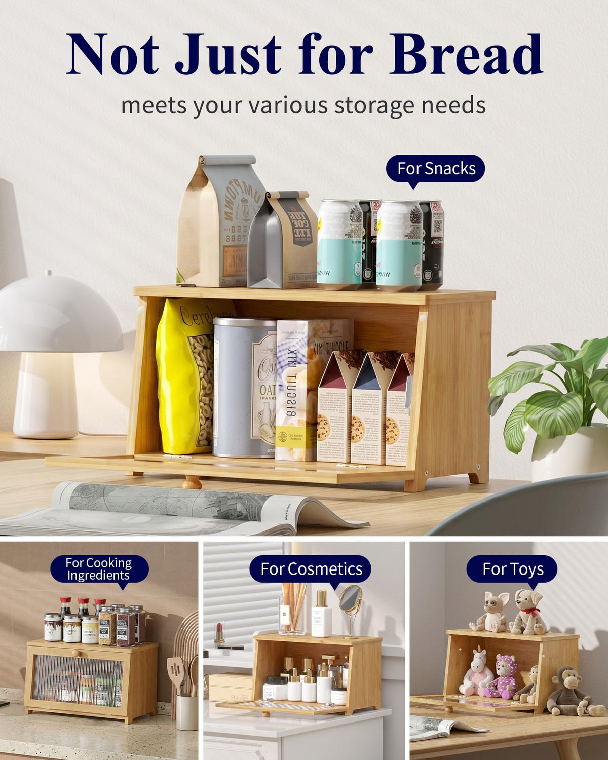 Wooden Bread Box C45493