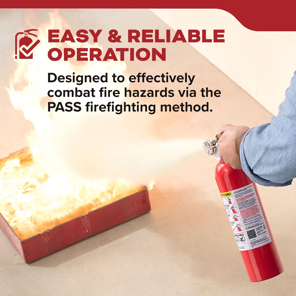 Fire Extinguisher 1-A:10-B:C 1 Pack P827