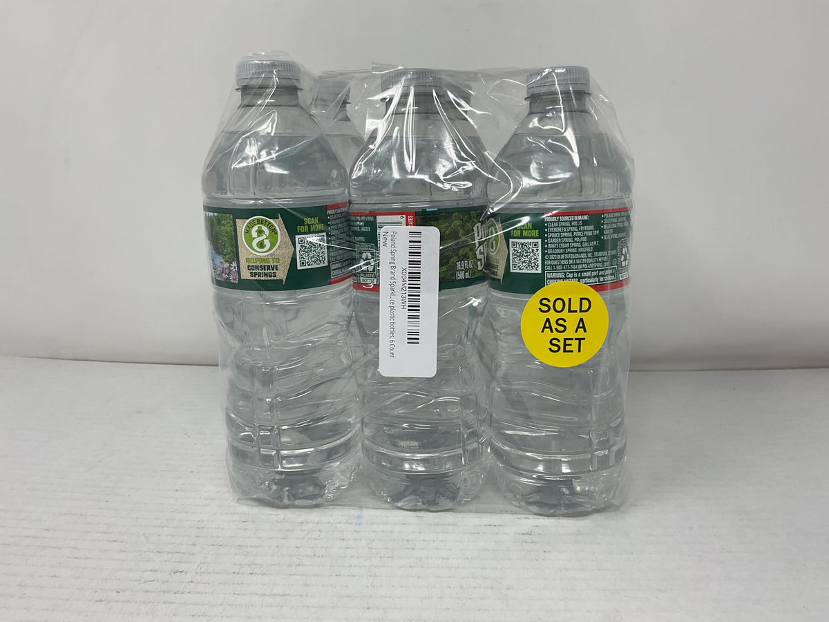 Sparkling Natural Spring Water 16.9-ounce 6 Count Z334