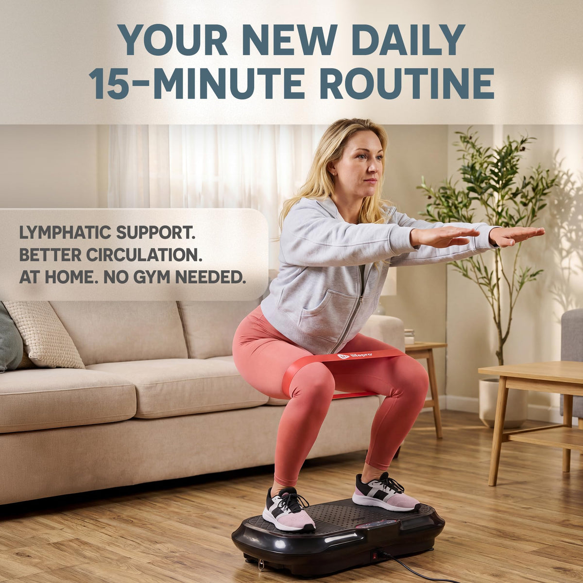 Vibration Plate Exercise Machine Q2709