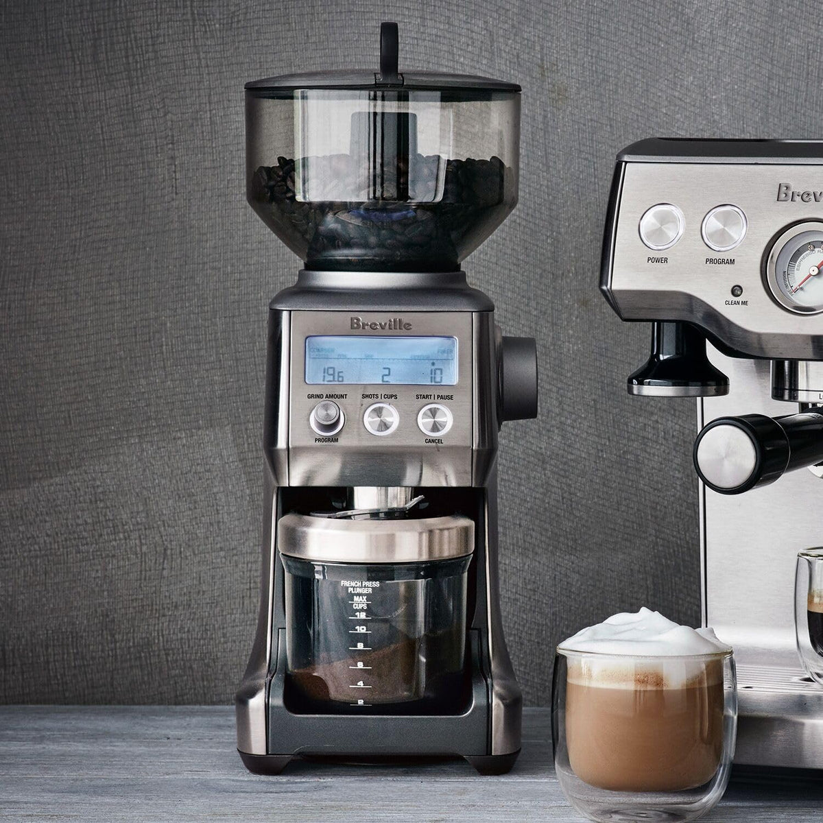 Brushed Stainless Steel Coffee Grinder A3224