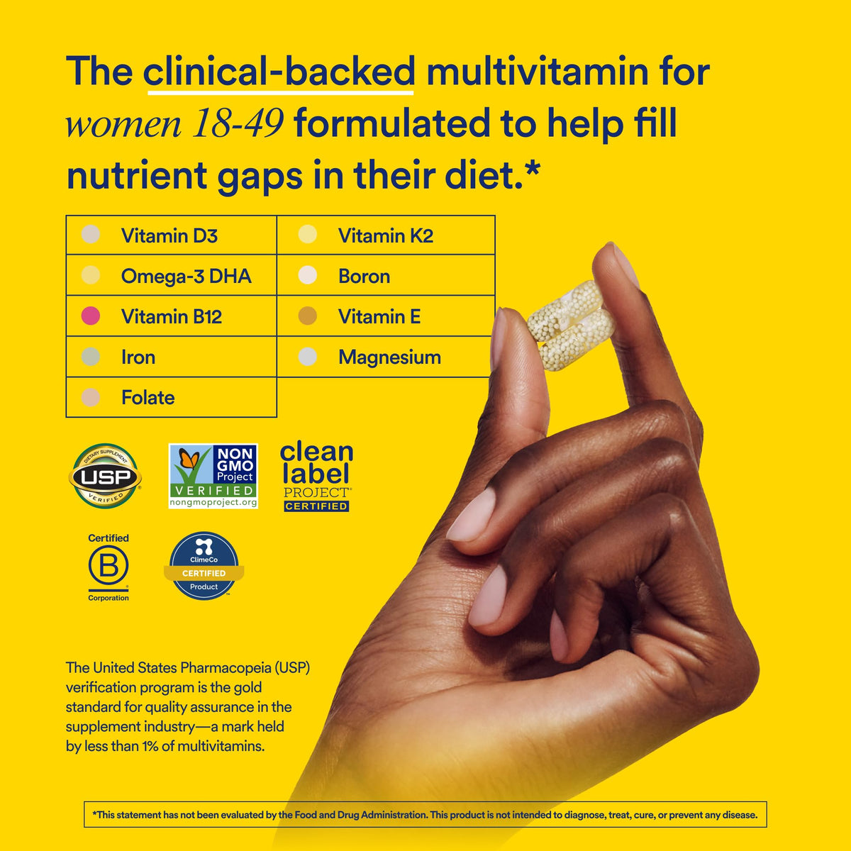 Women's 18+ Multivitamin 60 Capsules T19585