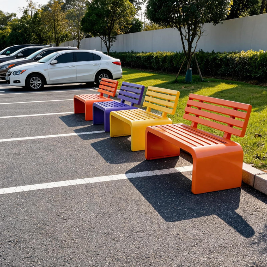 Cast Iron Outdoor Patio Bench L78656