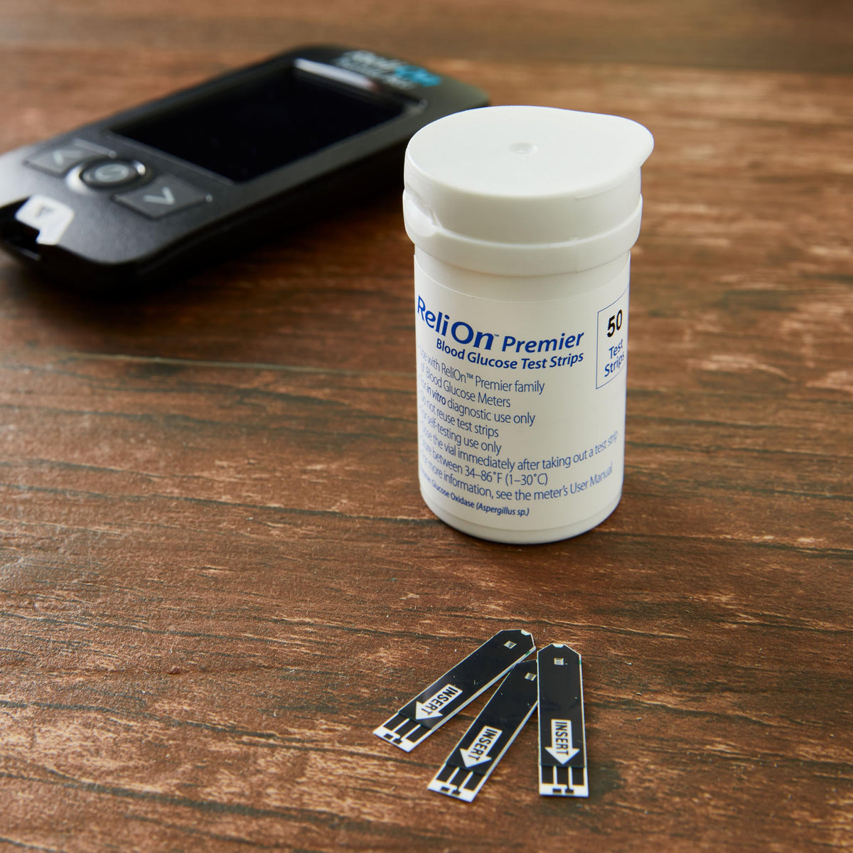 Blood Glucose Test Strips 50 Count U8198