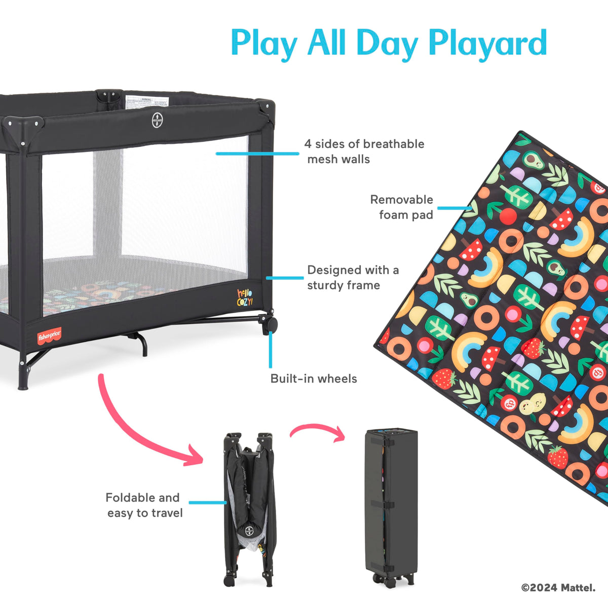 Foldable Playard O6546