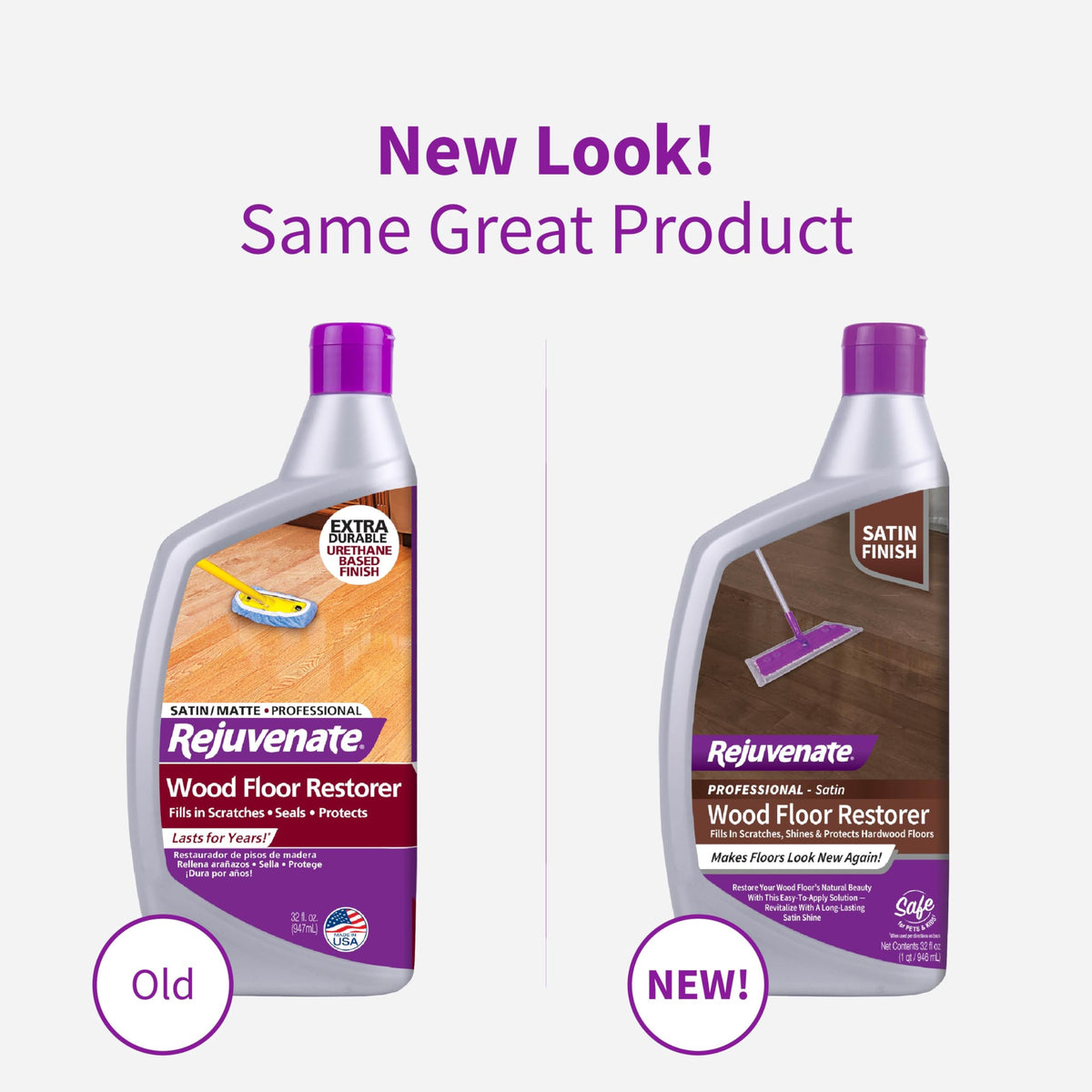 32 Oz Satin Finish Wood Floor Restorer Z56940