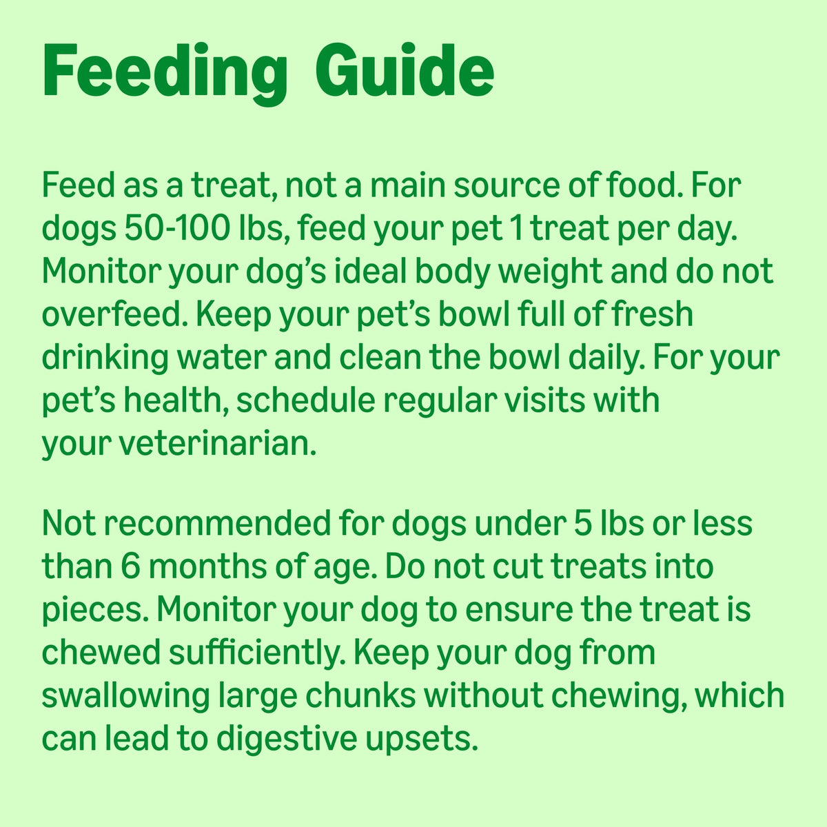 Unflavored Dental Dog Treats, 24 Count R3961