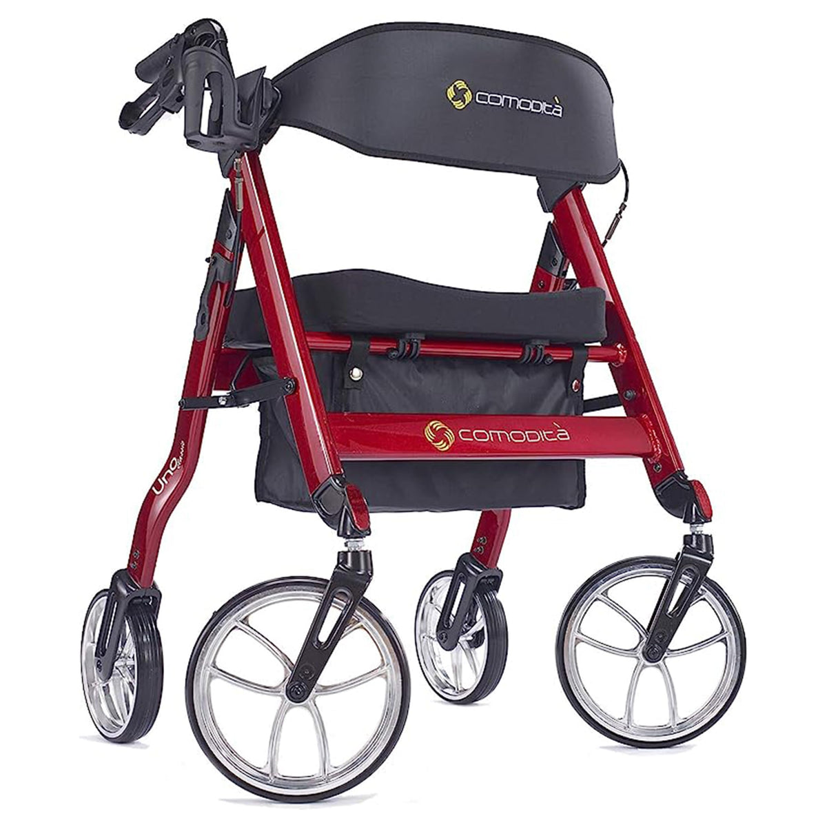 Rolling Walker with Orthopedic Extra Wide Seat and Brakes H451476