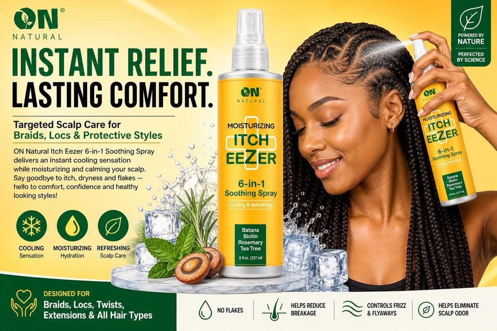 Moisturizing Soothing Spray with Batana, Biotin, Rosemary & Tea Tree 8 oz V274