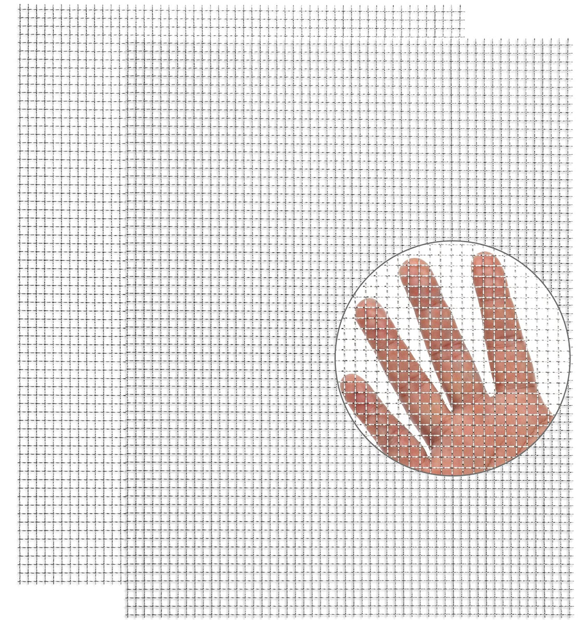 2Pack 5 Mesh 11 X 14.2 inch Crimped Mesh Screen I5678