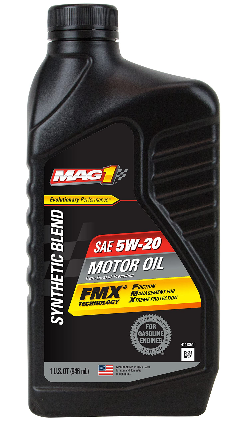 Synthetic Blend SAE 5W-20 Motor Oil 1 Quart X892
