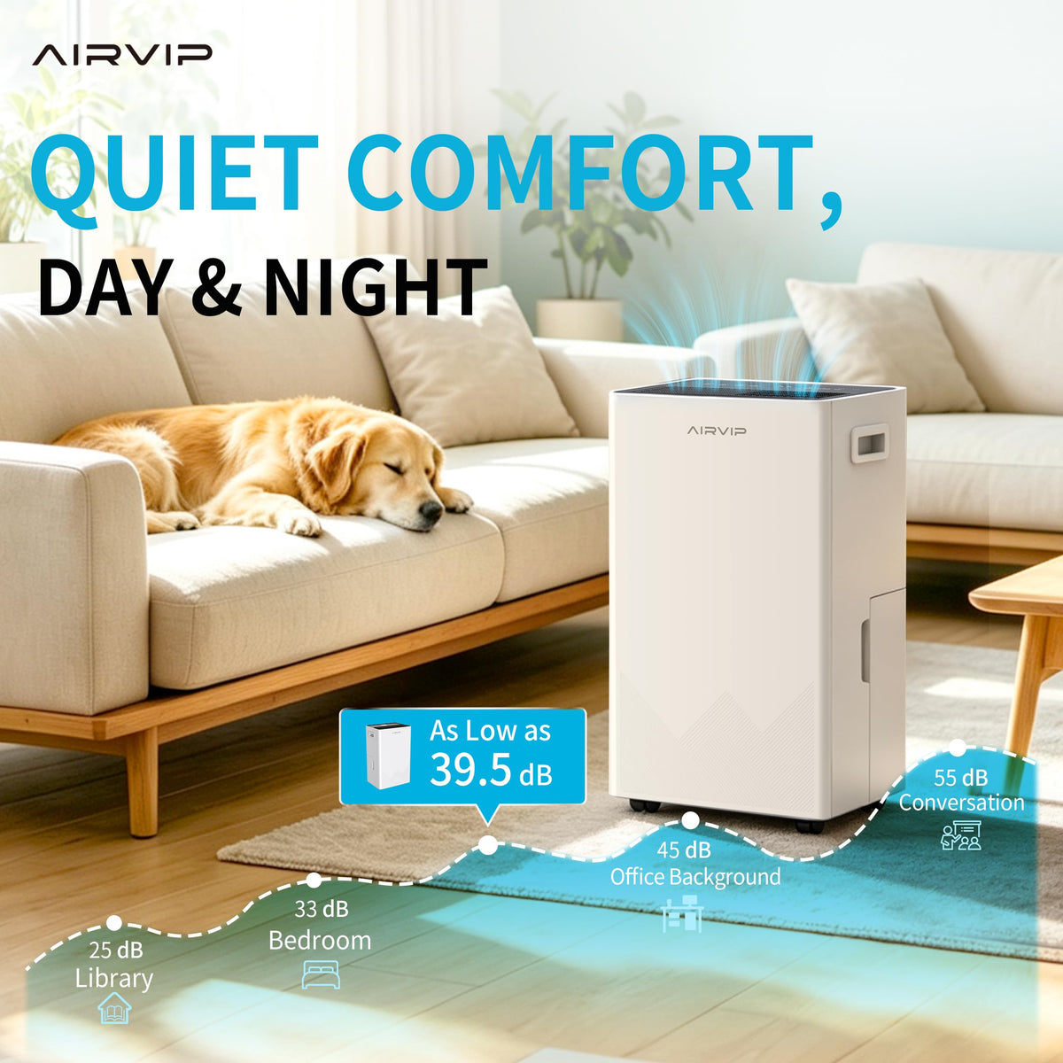 50 Pints Dehumidifier with Drain Hose O977038