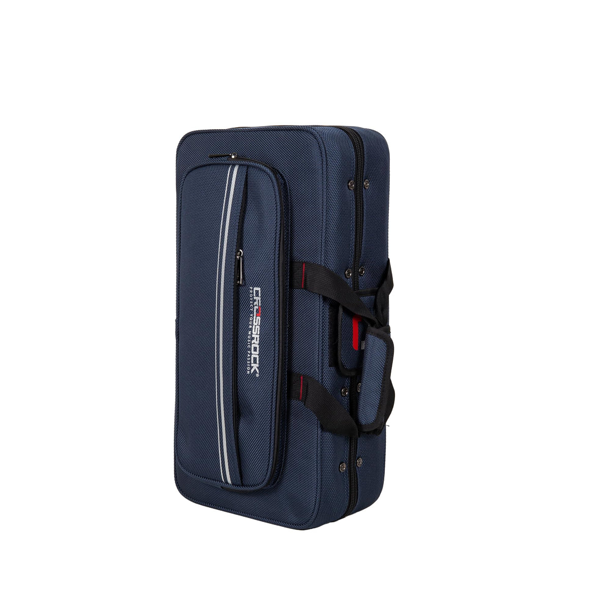 Lightweight Blue Trumpet Foam Case with Storage Pockets X256744