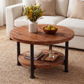 Solid Wood Round Coffee Table F52964