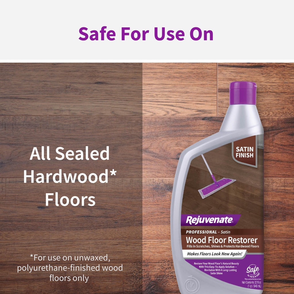 32 Oz Satin Finish Wood Floor Restorer Z56940